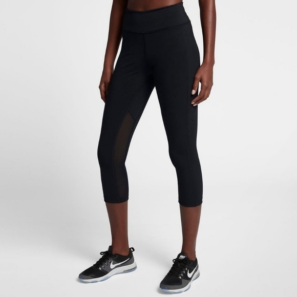 Nike Power‎ Pocket Lux Training Tights Leggings - Picture 1 of 7